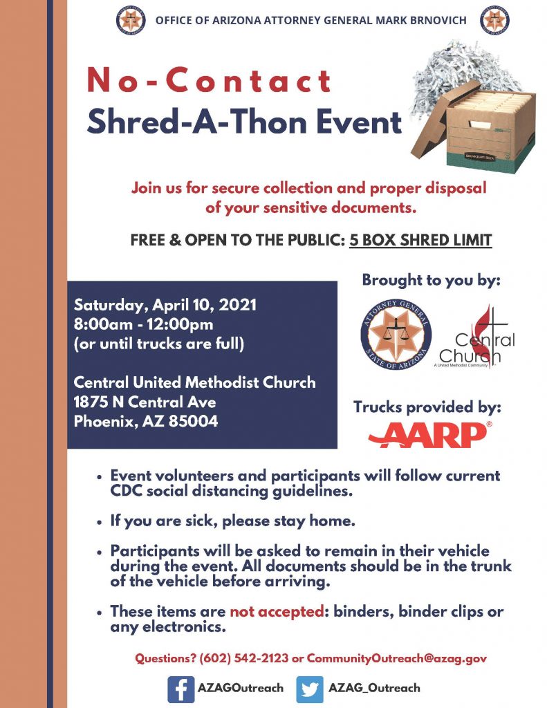 Free NoContact ShredAThon this Weekend in Phoenix All About