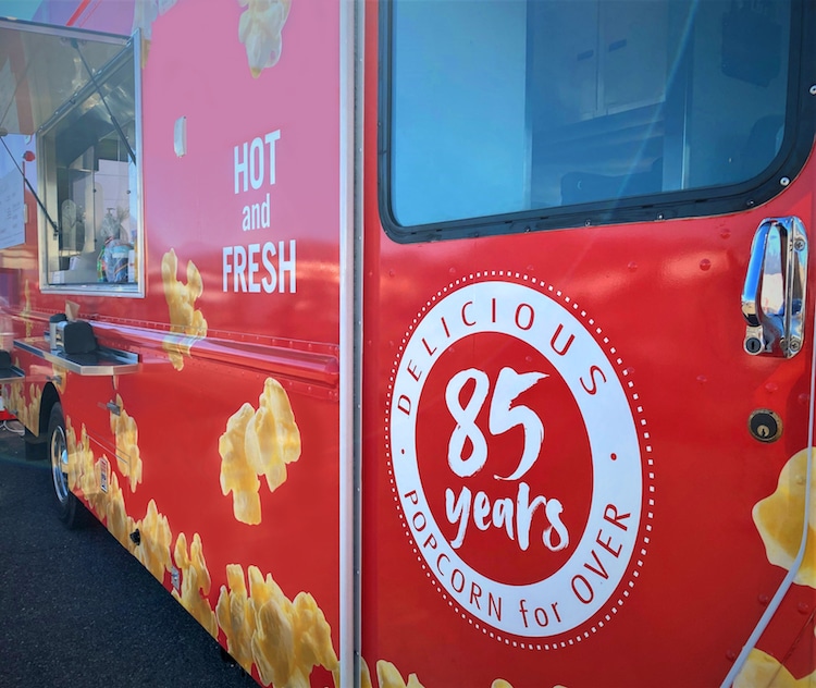 New Harkins Food Truck Offers MovieTheater Popcorn at Your Event All